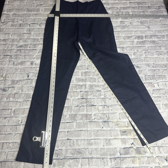 EUC Gap Womens Maternity Full Panel Linen Blend Pants Size S - Picture 12 of 13